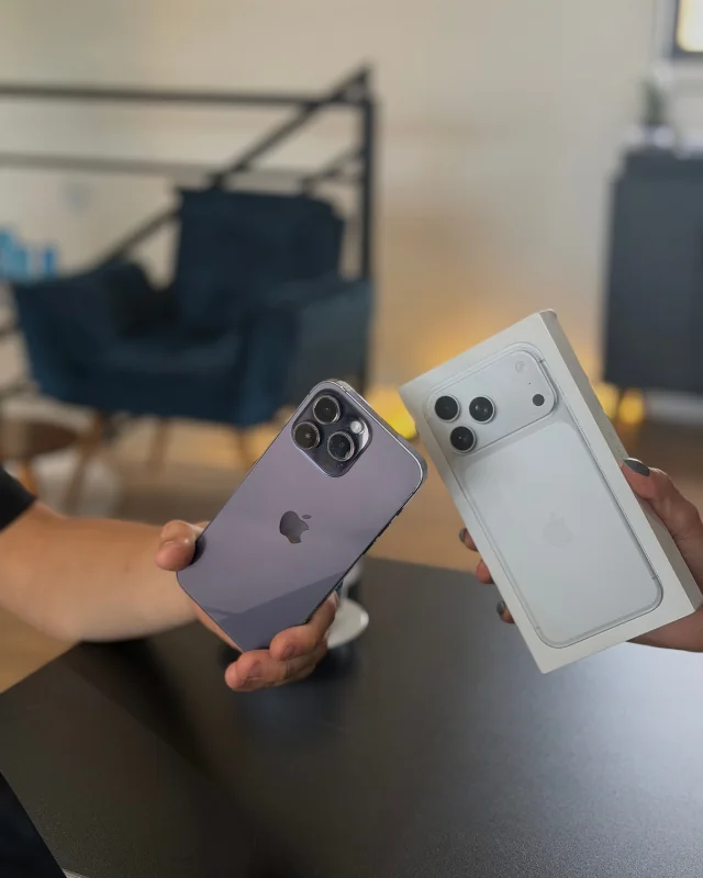 Troca de aparelho Apple na RioBlu Phone em Hortolândia